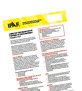 Asbestos Contamination in Powered Access Equipment - Andy Access